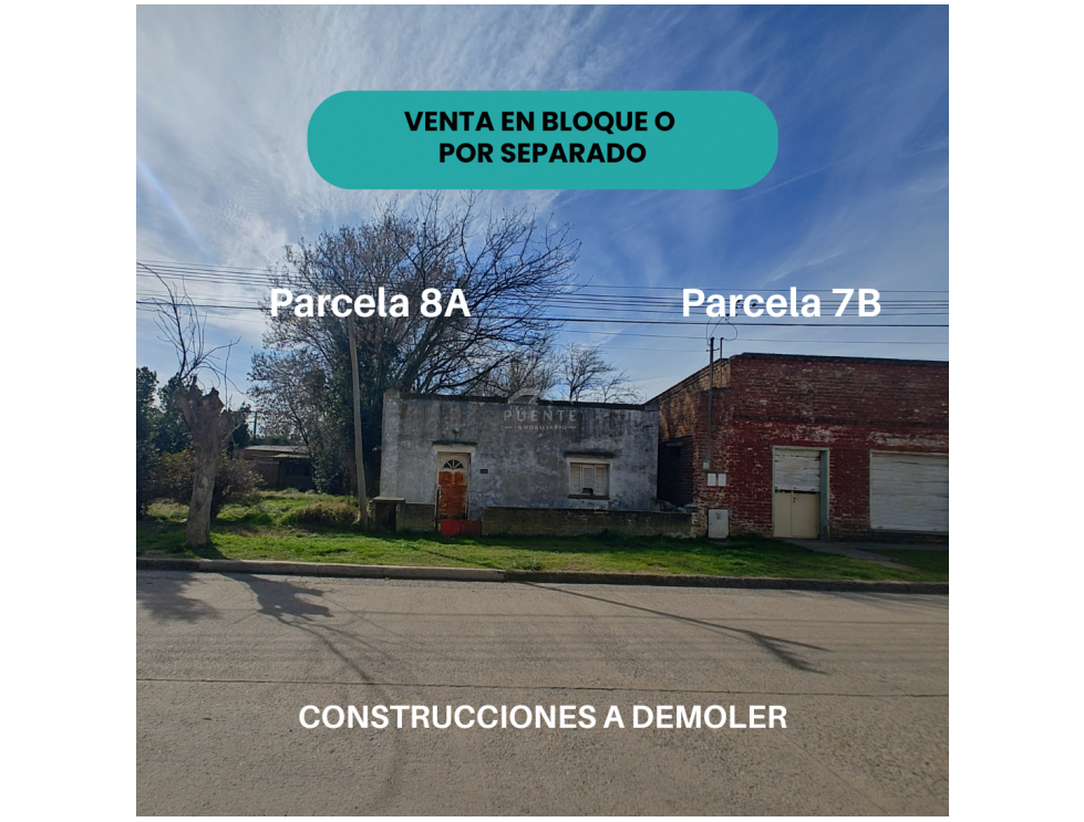 VENTA EN BARKER – DOS LOTES EN BLOQUE O SEPARADOS